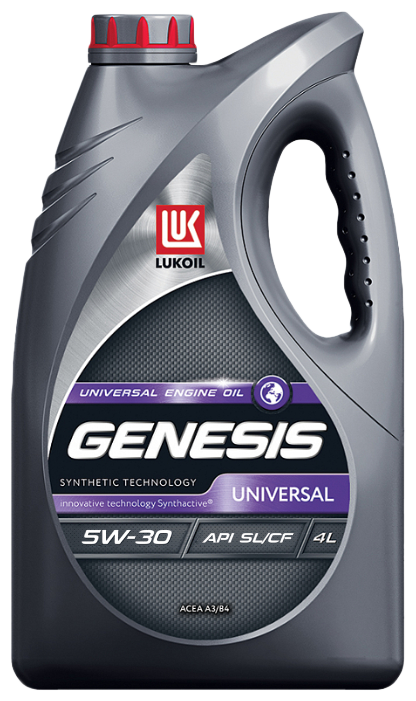 Моторное масло Лукойл Genesis Universal 5W30, 4л (Lukoil: 3148621)